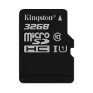 Scheda micro SD di Kingston da 32 Gigabyte, classe 10.